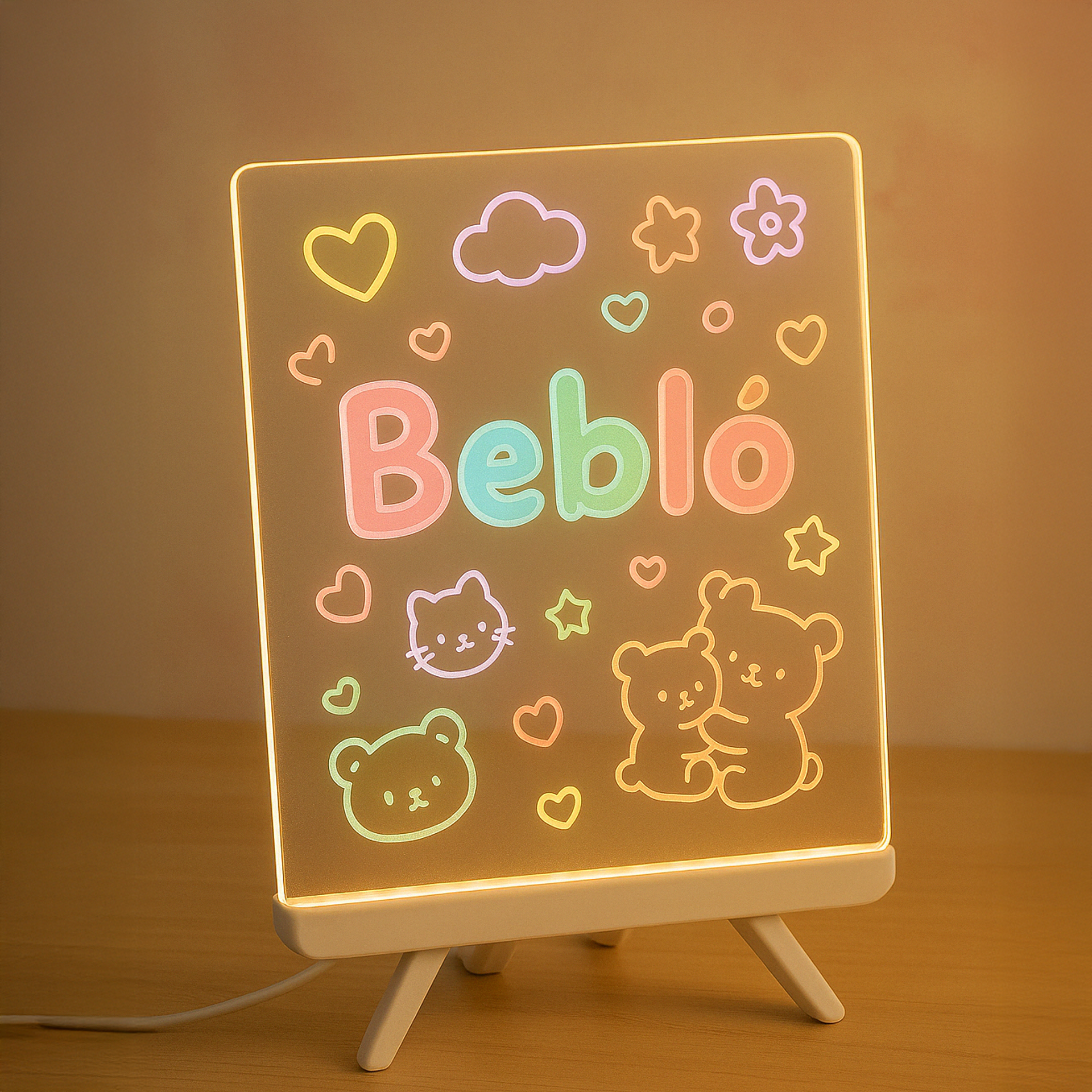 Pizarra Mágica para niños marca Bebló. Pizarra de acrílico para niños. Regalos para niños, regalos para el día del niño